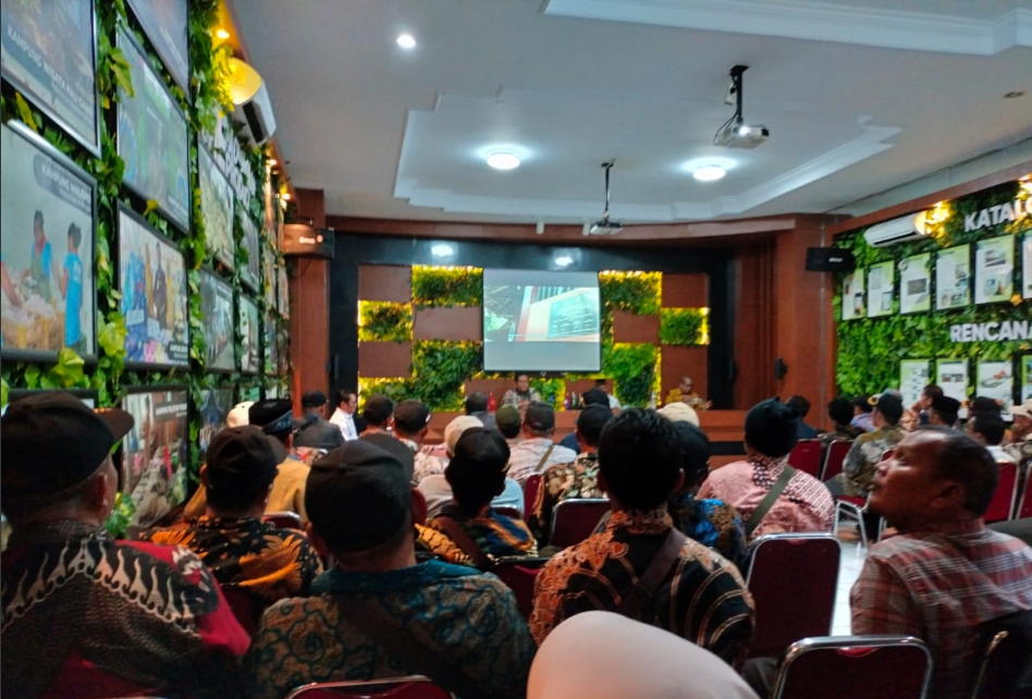 Semangat Peserta Sinau Bareng BPD dan Kepala Desa Se-Kabupaten Langkat Sumatera Utara
