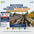 Perbaikan Saluran Irigasi di Pertigaan Lampu Lalu Lintas Piyungan, Aliran Air Dihentikan Sementara
