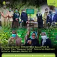 Kunjungan Direktur PMPUOT SKK Badan POM RI di Taman Toga Padukuhan Ngelosari Srimulyo Piyungan