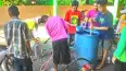 Menyusul Penyemprorotan Disinfektan Mandiri, Warga Ngelosari Bahu Membahu