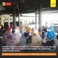 Rapat Koordinasi Kader Posyandu Balita Dalam rangka Pelaksanaan Posyandu Diadaptasi Kebiasaan Baru