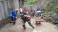 Diguyur Hujan Deras, Beberapa Titik di Wilayah Srimulyo Mengalami Longsor dan Banjir 
