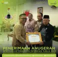 Srimulyo Raih Penghargaan Apresiasi Keterbukaan Informasi Publik dari Wapres RI