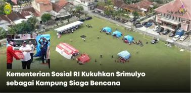 Pengukuhan Kampung Siaga Bencana (KSB) Srimulyo
