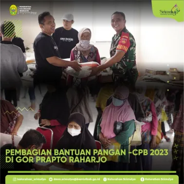 Pemerintah Kalurahan Srimulyo Salurkan Bantuan Beras Kepada 1742 KPM 