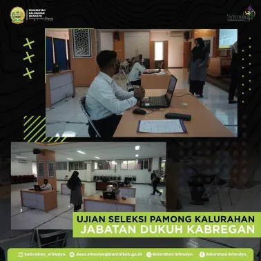 Menggandeng UPKM Psikologi UGM, Srimulyo Laksanakan Ujian Calon Dukuh Kabregan
