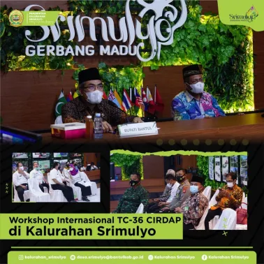 Workshop Internasional TC-36 CIRDAP di Kalurahan Srimulyo