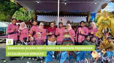 Rangkaian Acara Merti Dusun di Beberapa Padukuhan di Kalurahan Srimulyo