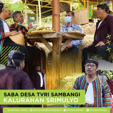 Saba Desa TVRI Sambangi Kalurahan Srimulyo
