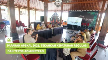 Paparan APBKal 2026, Tekankan Kepatuhan Regulasi dan Tertib Administrasi