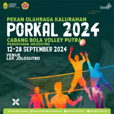 Agenda Porkal Kalurahan Srimulyo Tahun 2024