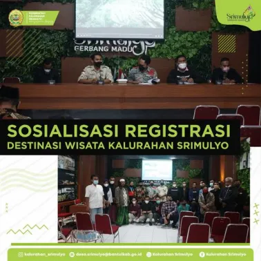 Sosialisasi Registrasi Destinasi Wisata Kalurahan Srimulyo