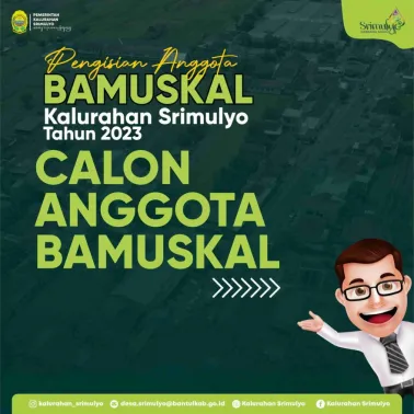 Daftar Calon Anggota Bamuskal Srimulyo Tahun 2023