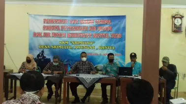Peresmian dan Serah Terima Program DAK Air Minum Desa Srimulyo