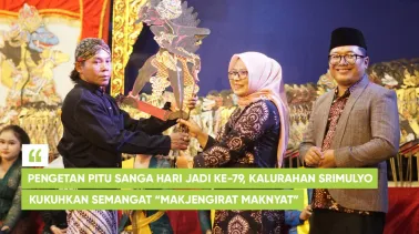Pengetan Pitu Sanga Hari Jadi ke-79, Kalurahan Srimulyo Kukuhkan Semangat “Mak Jengirat Mak Nyat”