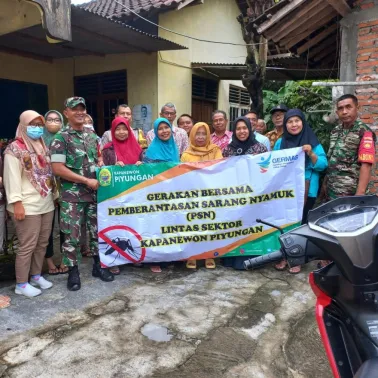 Cegah DBD, Kalurahan Srimulyo Rutin Lakukan PSN