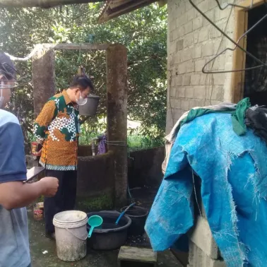 Giat Pemberantasan Sarang Nyamuk (PSN) di Padukuhan Jasem, Srimulyo