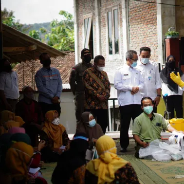 [Kamis Aksara] Bekali Relawan Padukuhan, Srimulyo Gelar Tiga Jenis Pelatihan Penanganan Krisis Covid