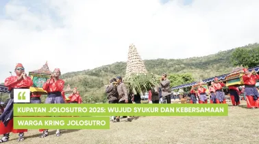 Kupatan Jolosutro 2025: Wujud Syukur dan Kebersamaan Warga Kring Jolosutro