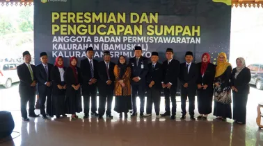Bamuskal Srimulyo Periode Tahun 2024-2030 Resmi Dilantik Panewu Piyungan