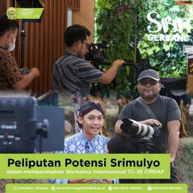 Peliputan Potensi Srimulyo Dalam Mempersiapkan Workshop Internasional TC-36 CIRDAP