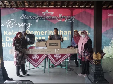 Penyerahan Barang PPBMP Tahap I Tahun 2023 Kalurahan Srimulyo