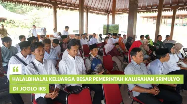 Halalbihalal Keluarga Besar Pemerintah Kalurahan Srimulyo