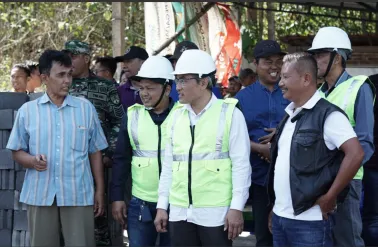 Monitoring Pengaspalan Jalan Payak-Klenggotan Oleh Bupati Bantul