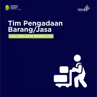 Daftar Tim Pengadaan Barang/Jasa Kalurahan Srimulyo Tahun Anggaran 2025