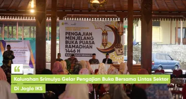 Kalurahan Srimulyo Gelar Pengajian Buka Bersama Lintas Sektor