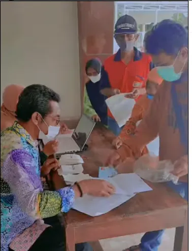 Penyaluran BPNT Tahun 2022 Warga Kalurahan Srimulyo Periode Bulan Januari-Maret 2022