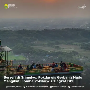 Berseri di Srimulyo, Pokdarwis Gerbang Madu Mengikuti Lomba Pokdarwis Tingkat DIY