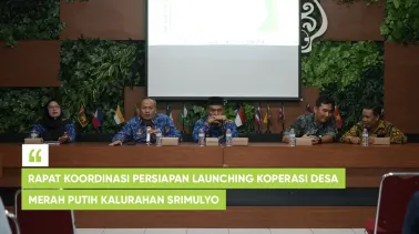 Rapat Koordinasi Persiapan Launching Koperasi Desa Merah Putih Kalurahan Srimulyo