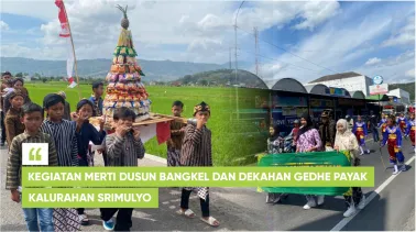 Kegiatan Merti Dusun Bangkel dan Dekahan Gede Kring Payak Kalurahan Srimulyo
