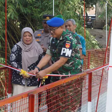 Peresmian Jembatan Perintis Garuda Perkuat Akses dan Konektivitas Warga Srimulyo