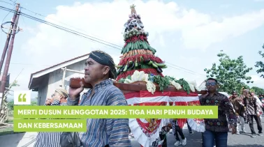 Merti Dusun Klenggotan 2025: Tiga Hari Penuh Budaya dan Kebersamaan
