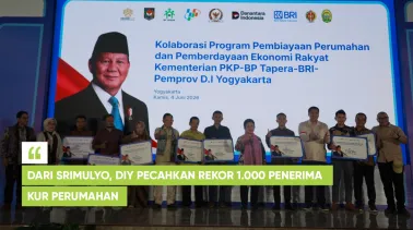 Dari Srimulyo, DIY Pecahkan Rekor 1.000 Penerima KUR Perumahan