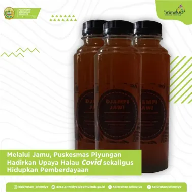 Melalui Jamu, Puskesmas Piyungan Hadirkan Upaya Halau Covid sekaligus Hidupkan Pemberdayaan