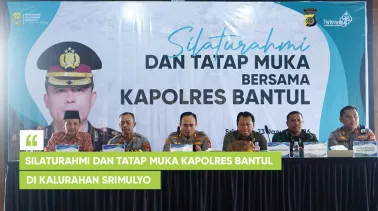 Silaturahmi dan Tatap Muka Bersama Kapolres Bantul