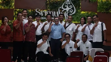 Kunjungan Pemerintah Kecamatan Panebel Tabanan Bali 