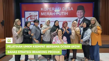 Pelatihan UMKM Keempat Bersama Dosen UKDW Bahas Strategi Branding Produk