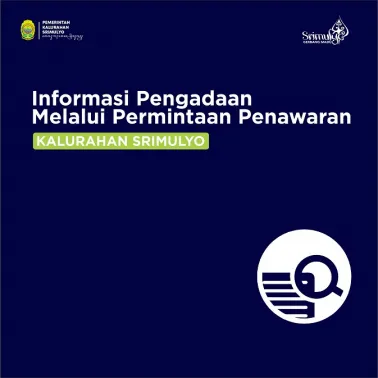 Informasi Pengadaan Melalui Permintaan Penawaran