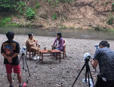 Podcast Teras Desa Bersama Koordinator Project Management Unit P3PD Kemendagri 
