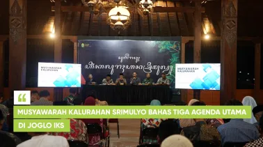 Musyawarah Kalurahan Srimulyo Bahas Tiga Agenda Utama