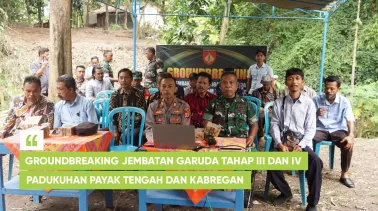 Groundbreaking Jembatan Garuda Tahap III dan IV Padukuhan Payak Tengah dan Kabregan