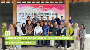 Sinau Bareng Perangkat Desa Se-Kecamatan Murung di Kalurahan Srimulyo