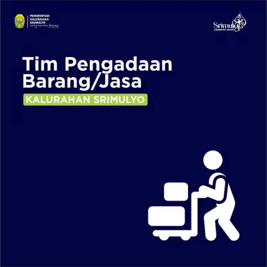 Daftar Tim Pengadaan Barang/Jasa Kalurahan Srimulyo Tahun Anggaran 2023