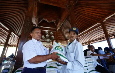 Penyaluran Bantuan Pangan Beras dari (CPP) Bulan Maret 2024