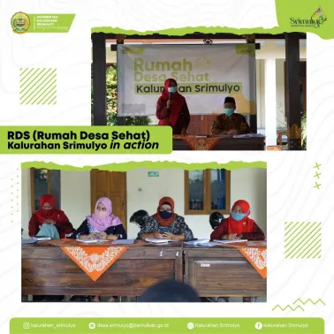 RDS (Rumah Desa Sehat) Kalurahan Srimulyo in Action