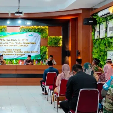 Pengajian Rutin Lintas Sektor Se Kapanewon Piyungan Di Kalurahan Srimulyo